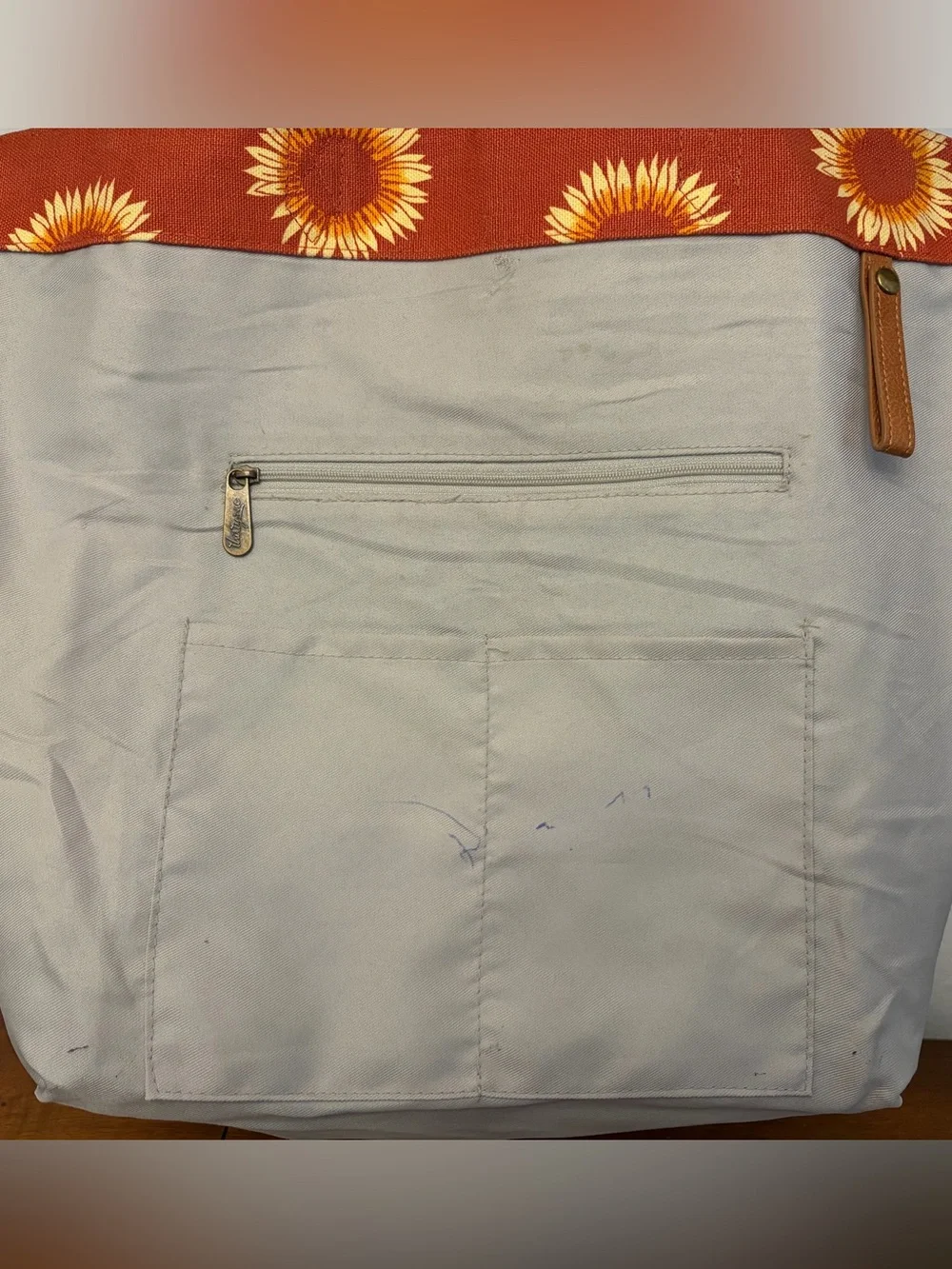 Thirty-One 31 Casual Crossbody tote bag Sunflower Season **READ DESCRIPTION**